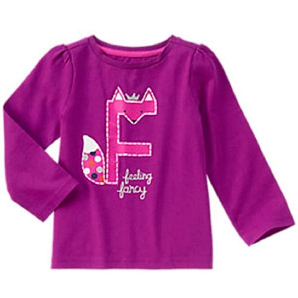 Gymboree Feeling Fancy Fox Tee, Size 6-12 Months